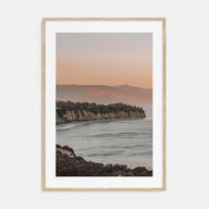 Sunset Coast Photo Color No 3 Poster