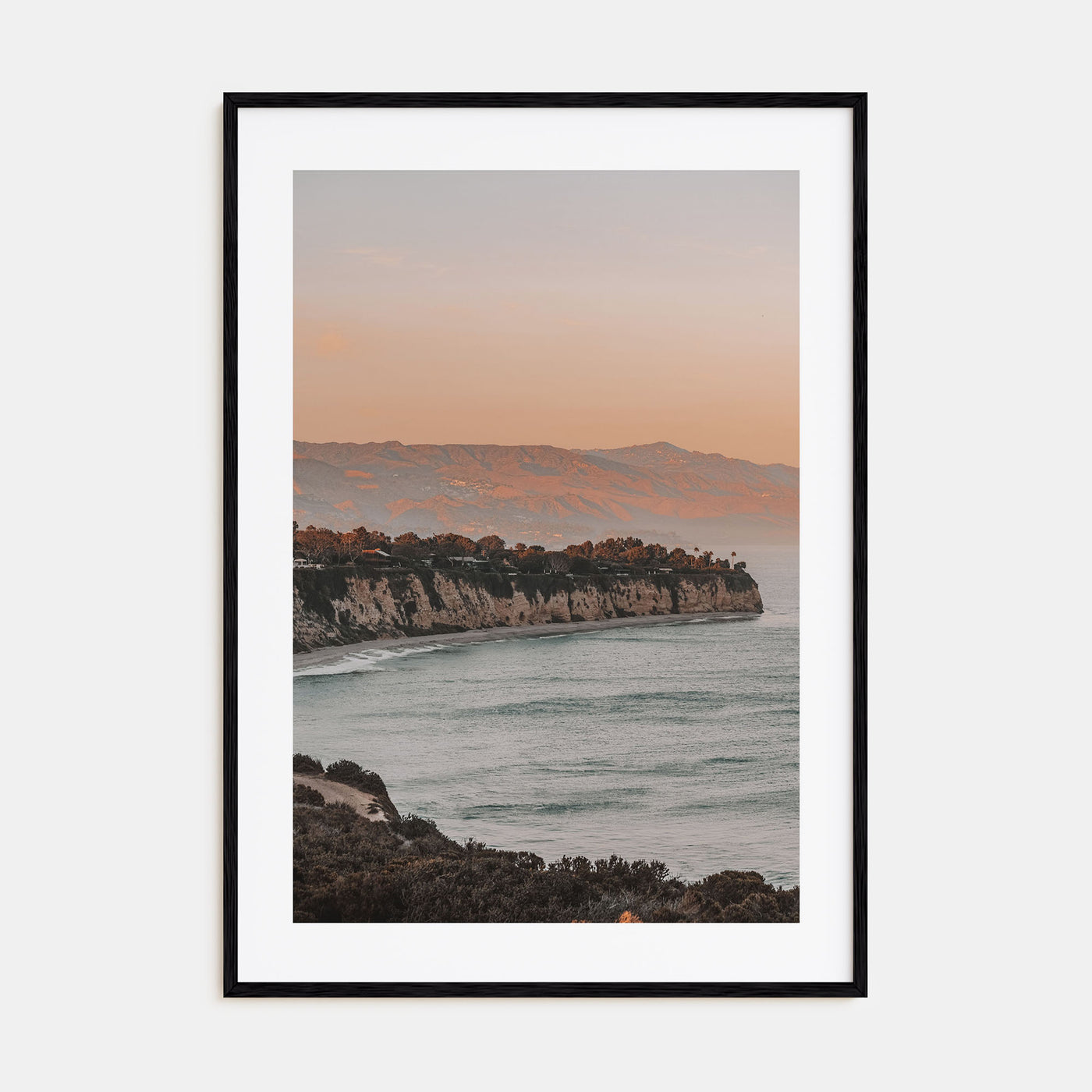 Sunset Coast Photo Color No 3 Poster