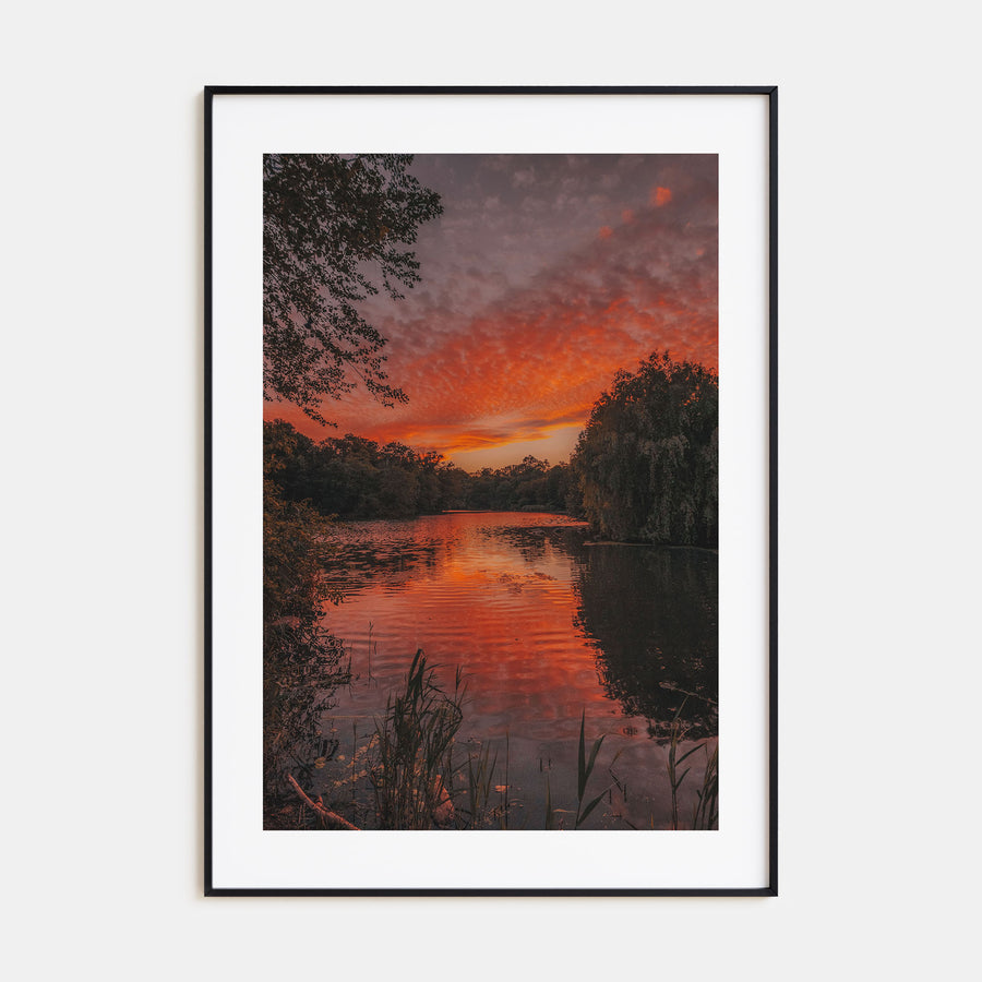 Sunset Landscape Photo Color No 2 Poster