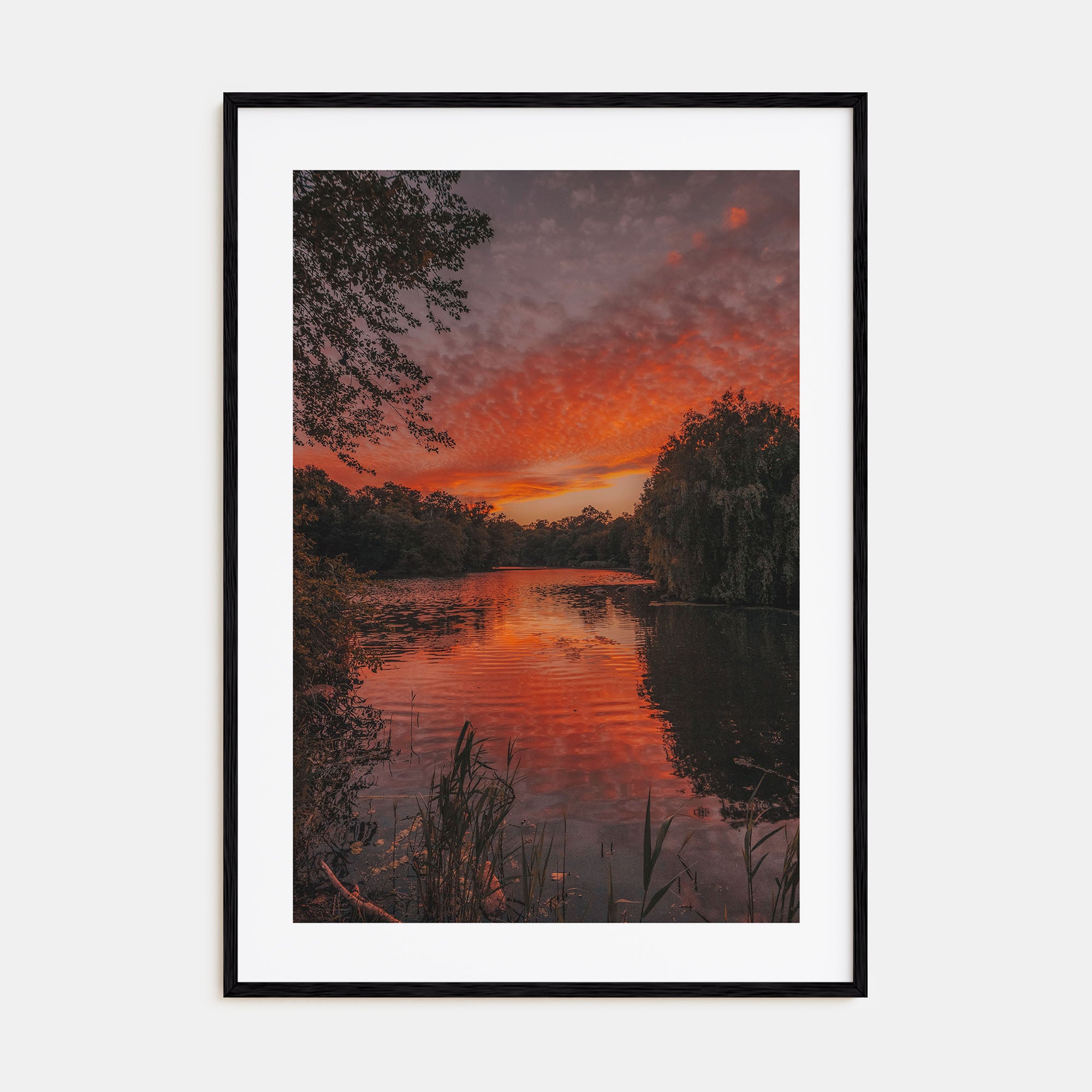 Sunset Landscape Photo Color No 2 Poster
