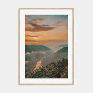Sunset Landscape Photo Color No 3 Poster