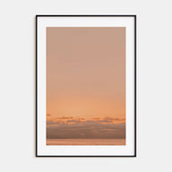 Sunset Ocean Photo Color No 1 Poster