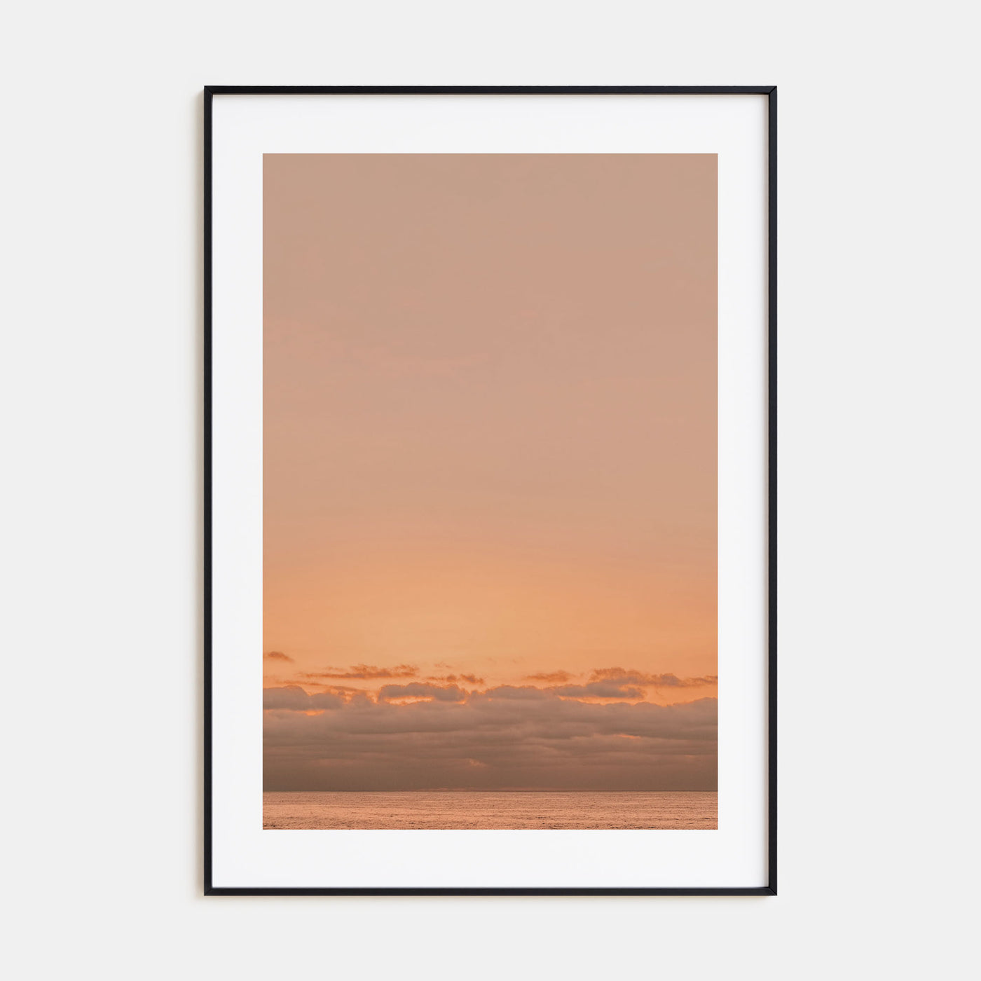 Sunset Ocean Photo Color No 1 Poster