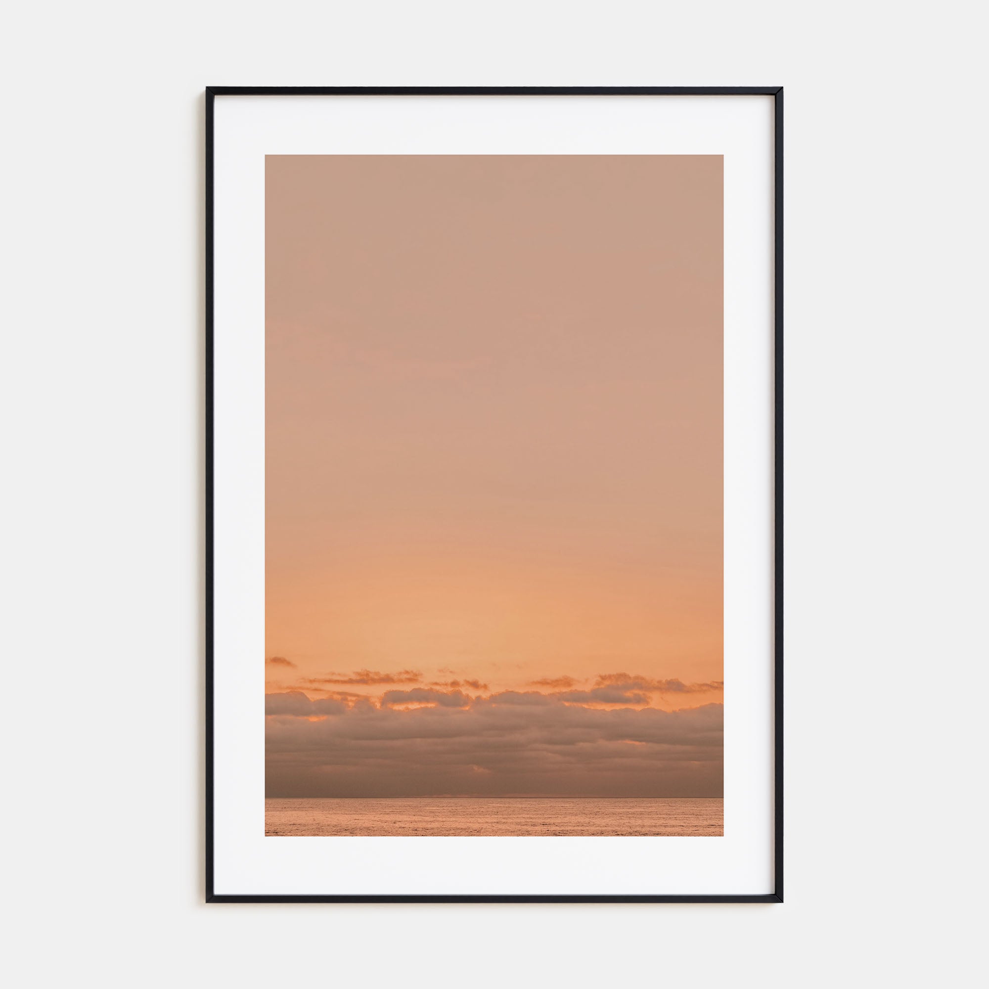 Sunset Ocean Photo Color No 1 Poster