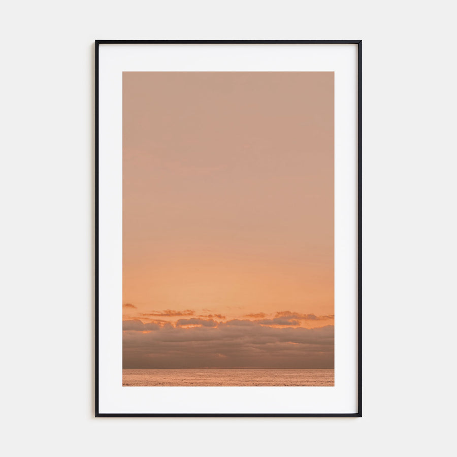 Sunset Ocean Photo Color No 1 Poster