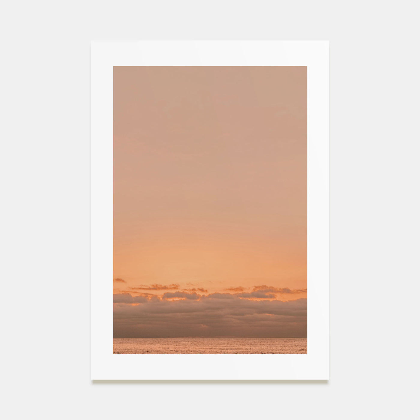 Sunset Ocean Photo Color No 1 Poster