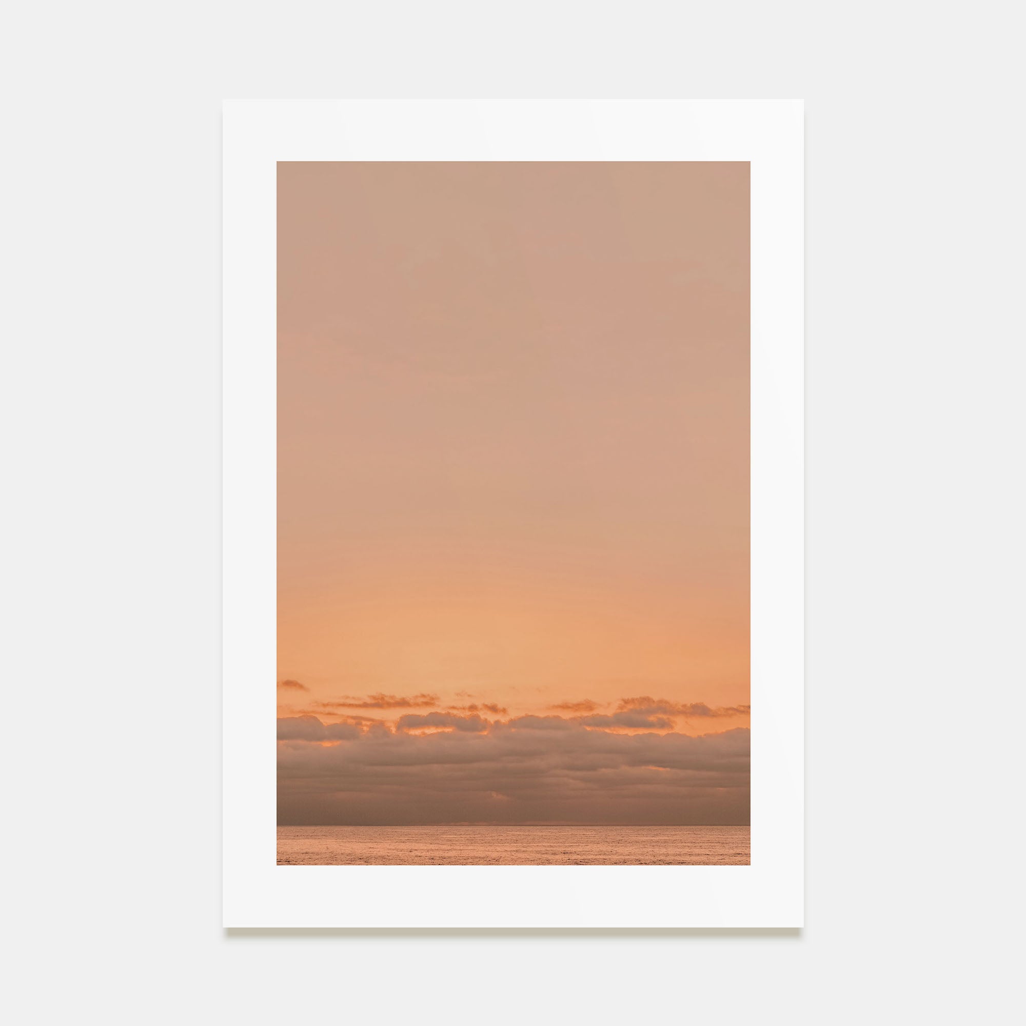 Sunset Ocean Photo Color No 1 Poster