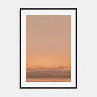 Sunset Ocean Photo Color No 1 Poster
