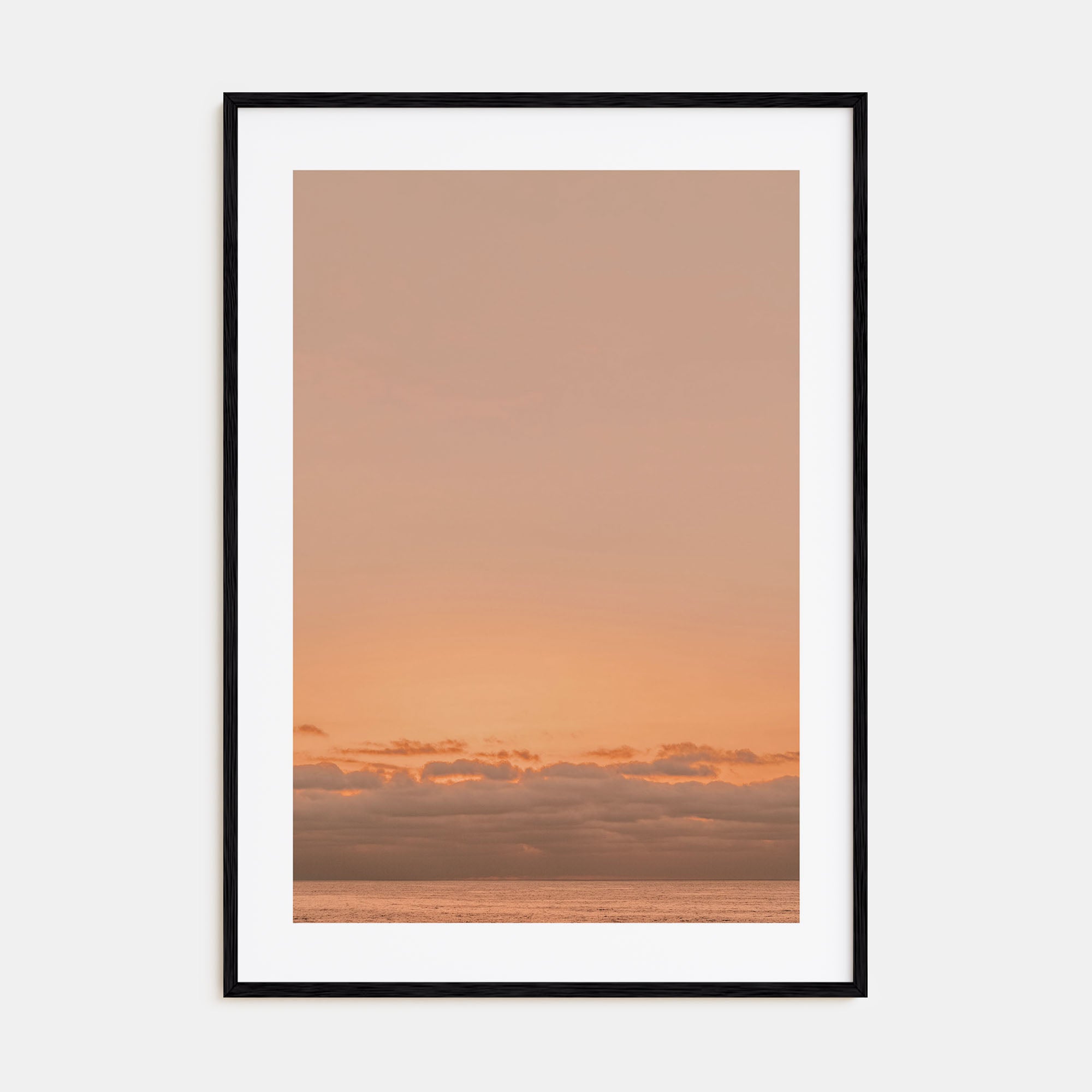 Sunset Ocean Photo Color No 1 Poster