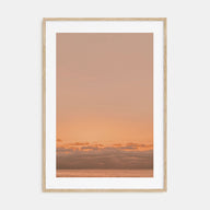 Sunset Ocean Photo Color No 1 Poster
