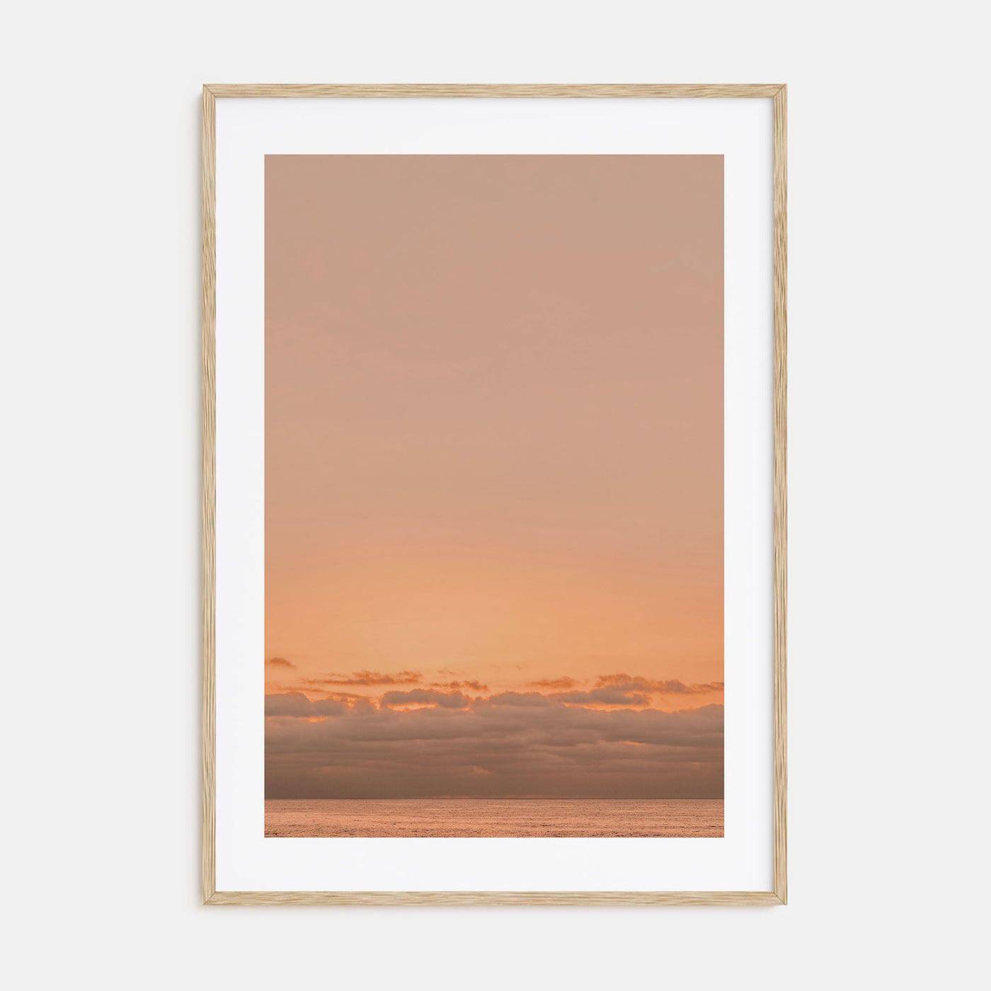 Sunset Ocean Photo Color No 1 Poster