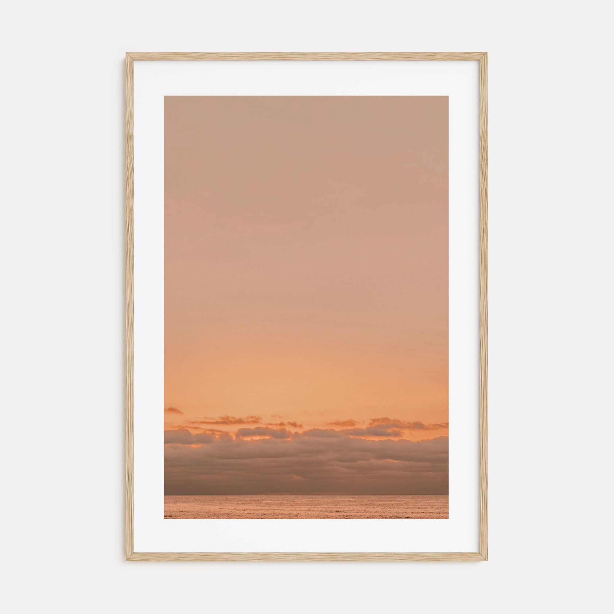 Sunset Ocean Photo Color No 1 Poster