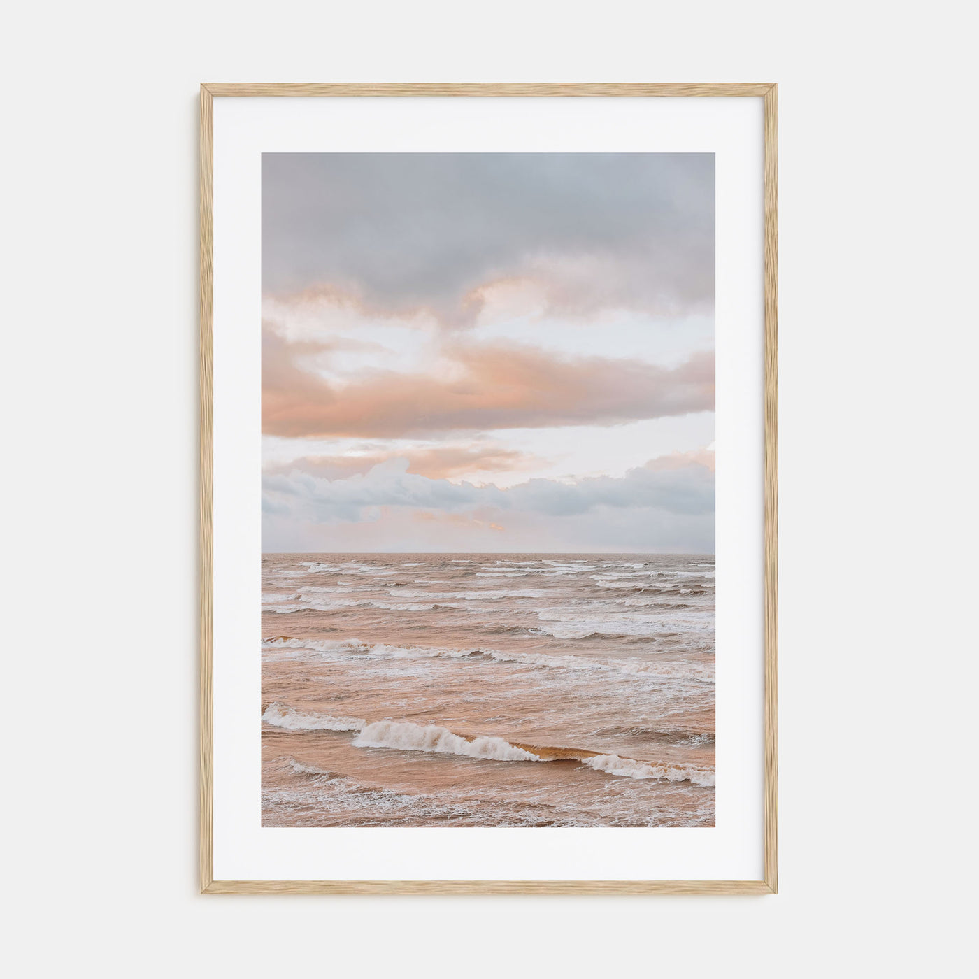 Sunset Waves Photo Color No 1 Poster