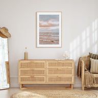 Sunset Waves Photo Color No 1 Poster