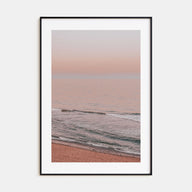 Sunset Waves Photo Color No 2 Poster