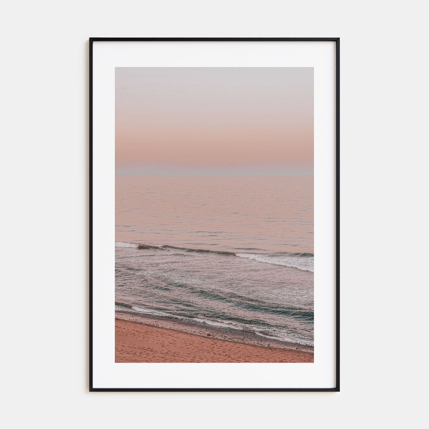 Sunset Waves Photo Color No 2 Poster