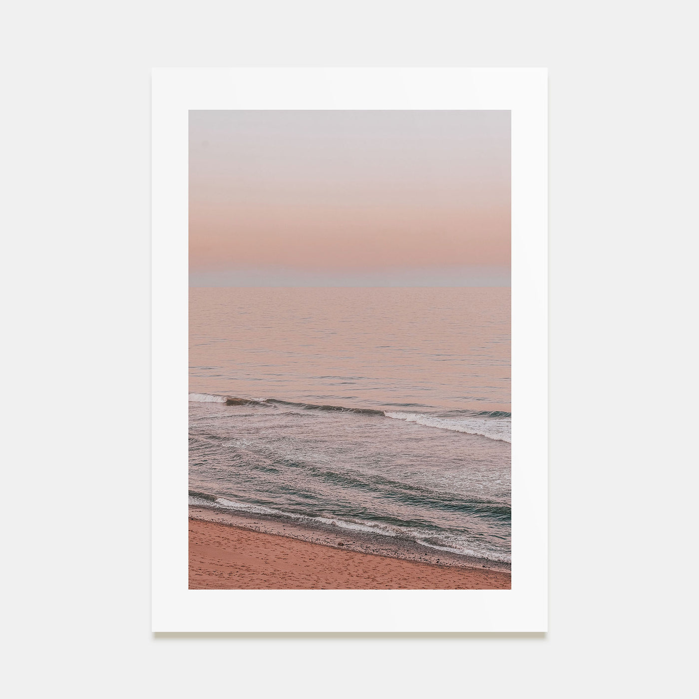 Sunset Waves Photo Color No 2 Poster
