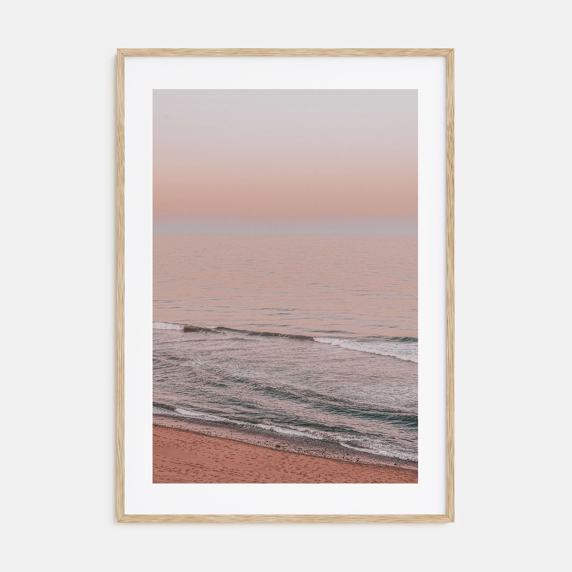 Sunset Waves Photo Color No 2 Poster
