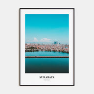 Surabaya Portrait Color Poster