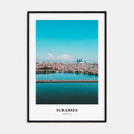 Surabaya Portrait Color Poster