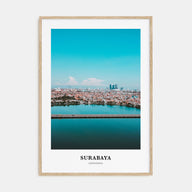 Surabaya Portrait Color Poster