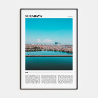 Surabaya Travel Color Poster