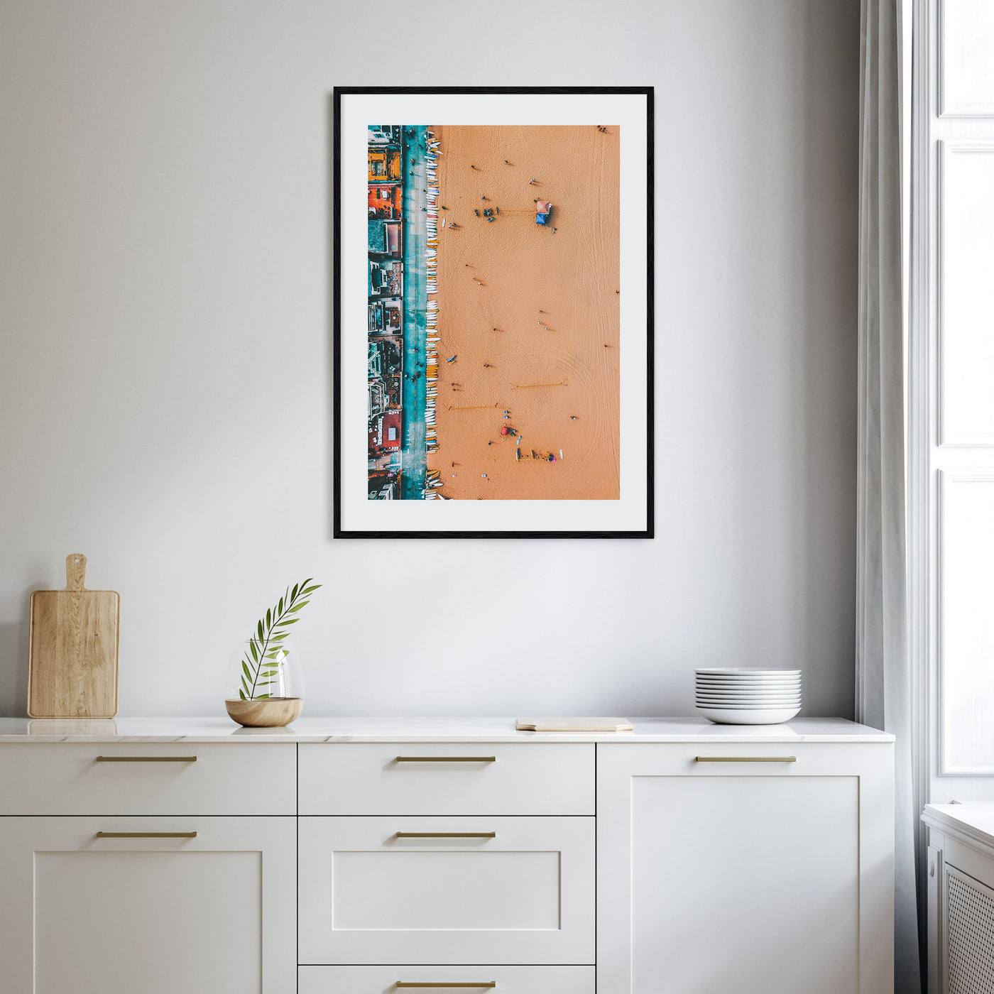 Surfboards Photo Color No 2 Poster