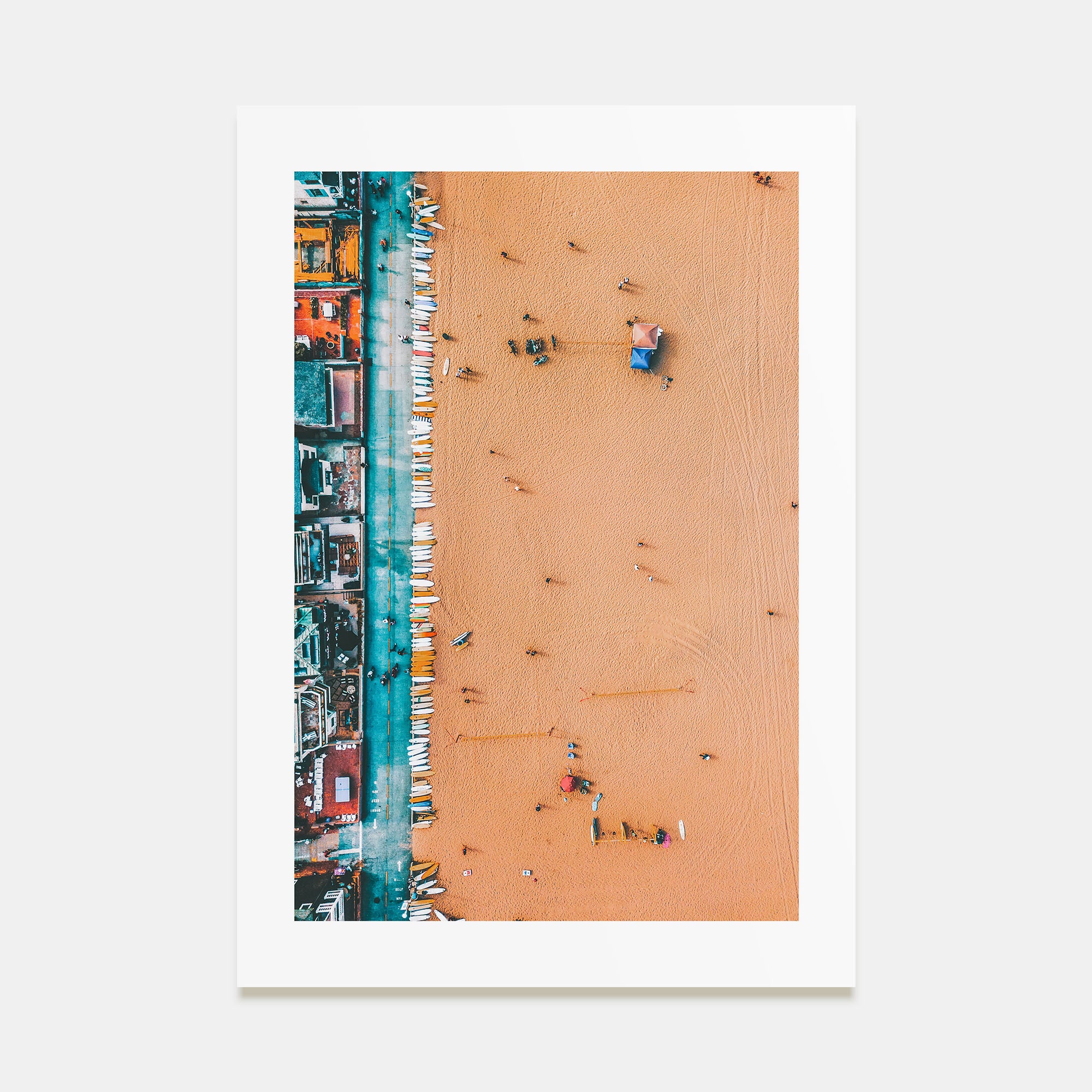 Surfboards Photo Color No 2 Poster