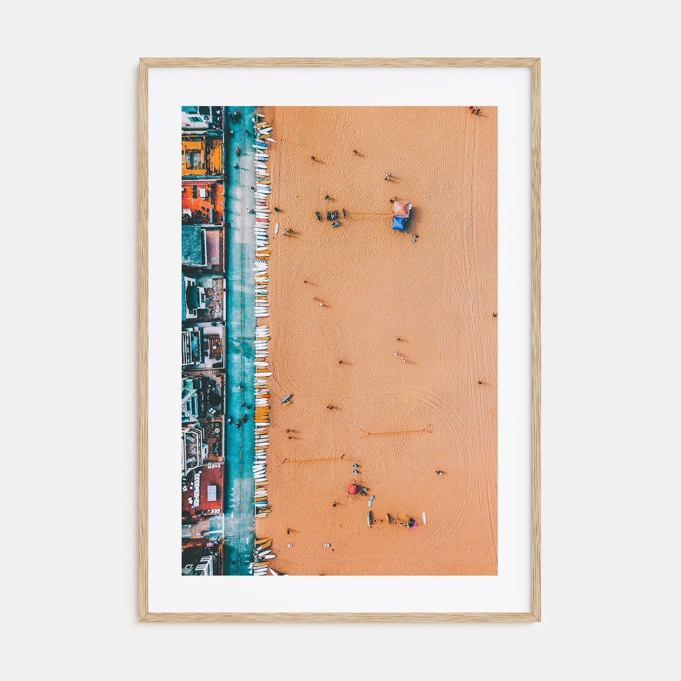 Surfboards Photo Color No 2 Poster