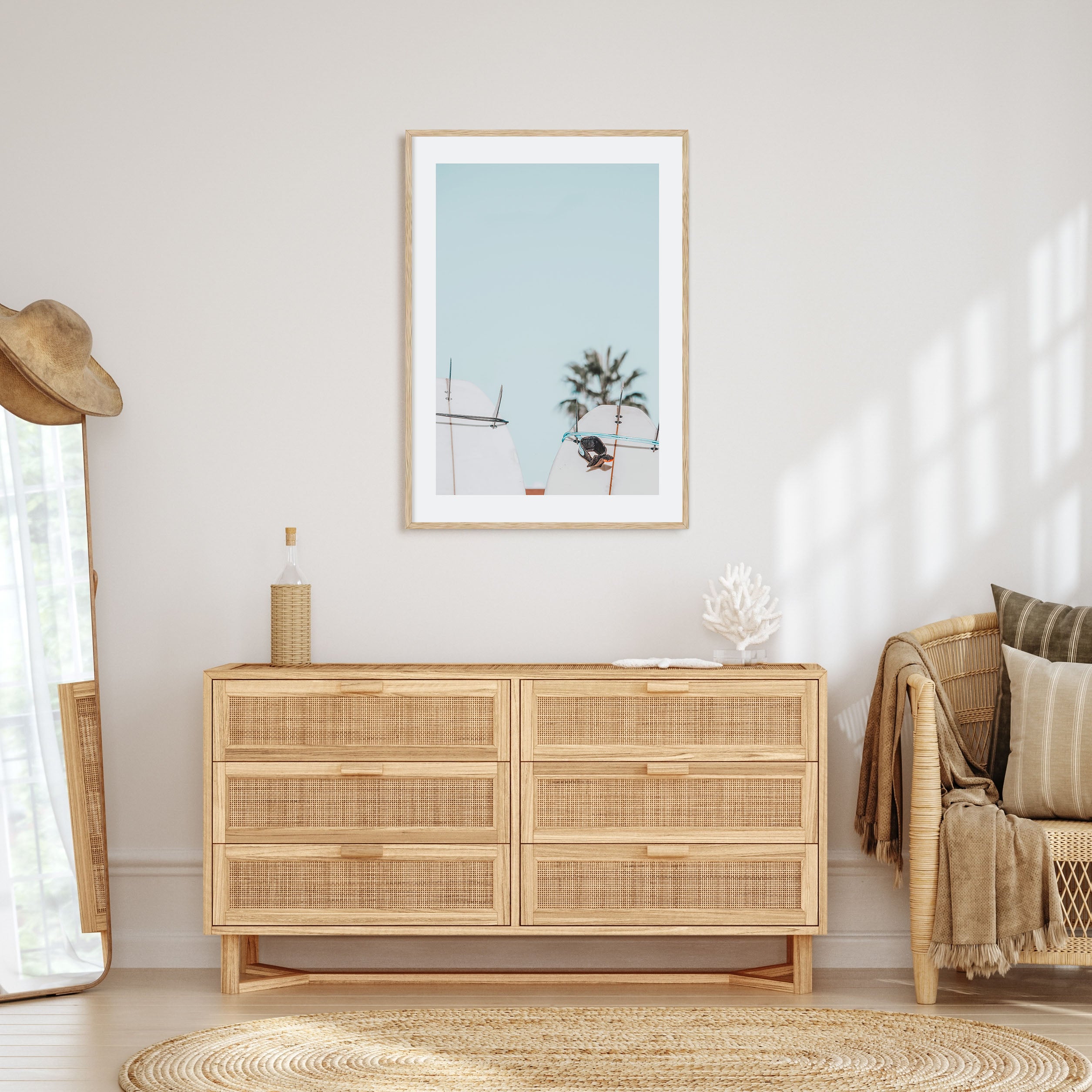 Surfboards Photo Color No 3 Poster