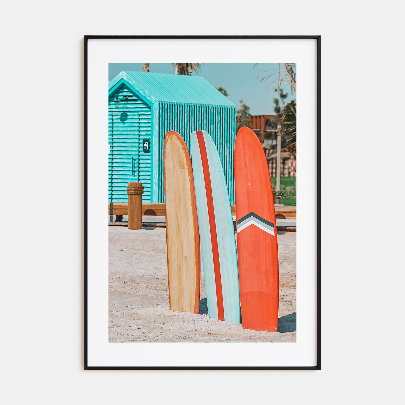 Surfboards Photo Color No 5 Poster