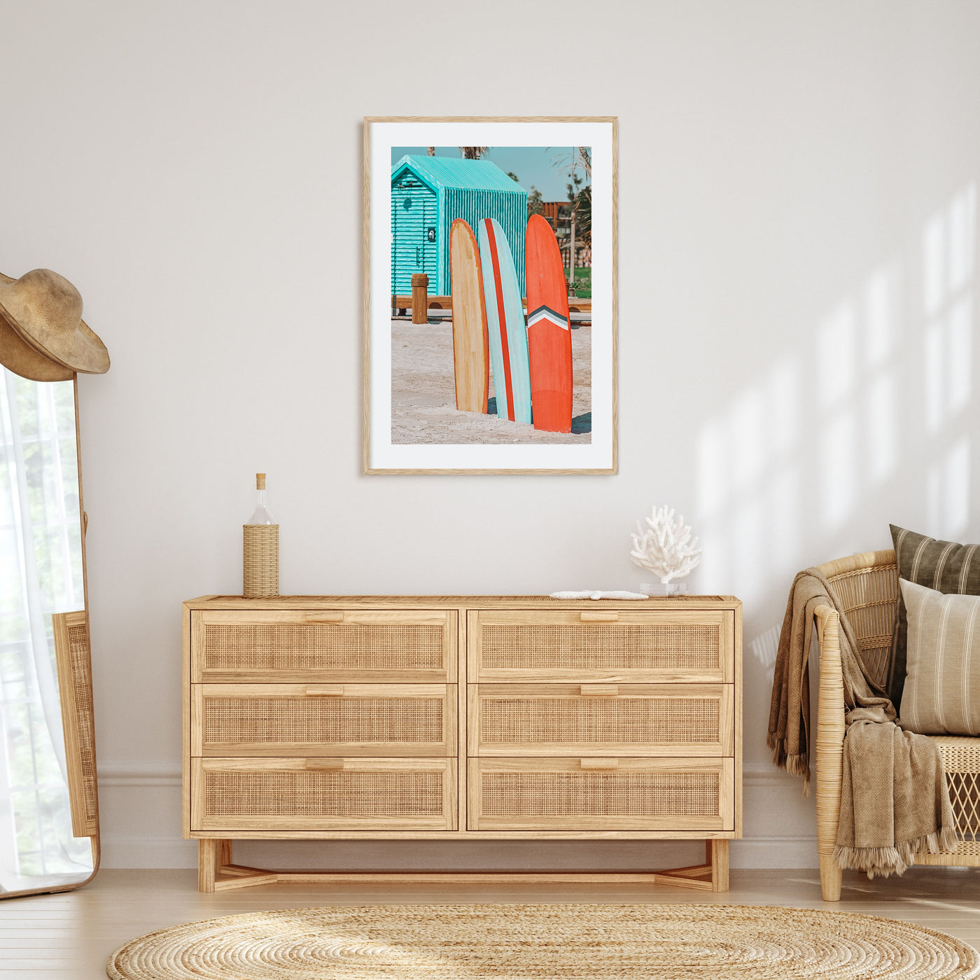 Surfboards Photo Color No 5 Poster