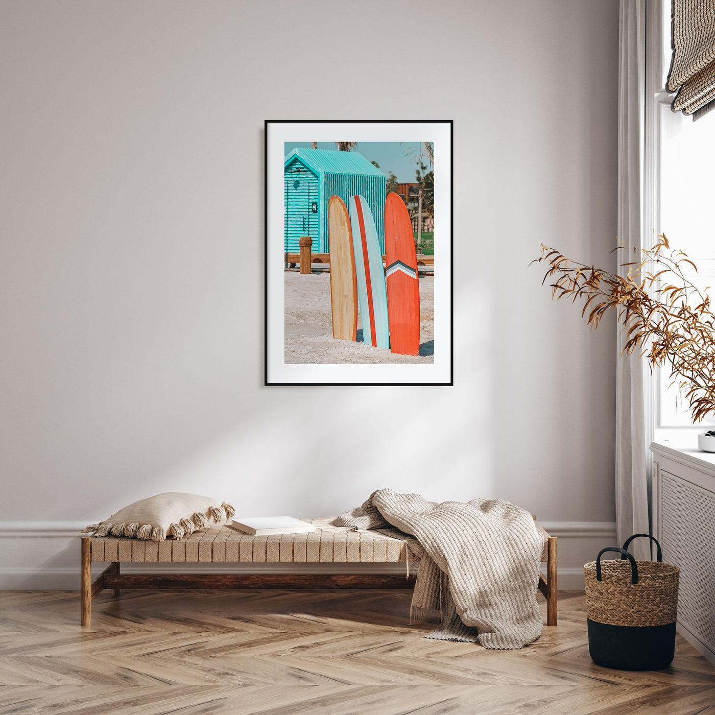 Surfboards Photo Color No 5 Poster