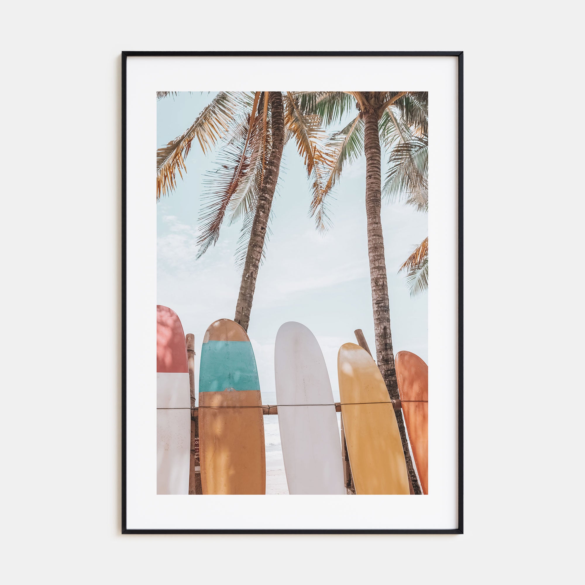 Surfboards Photo Color No 6 Poster