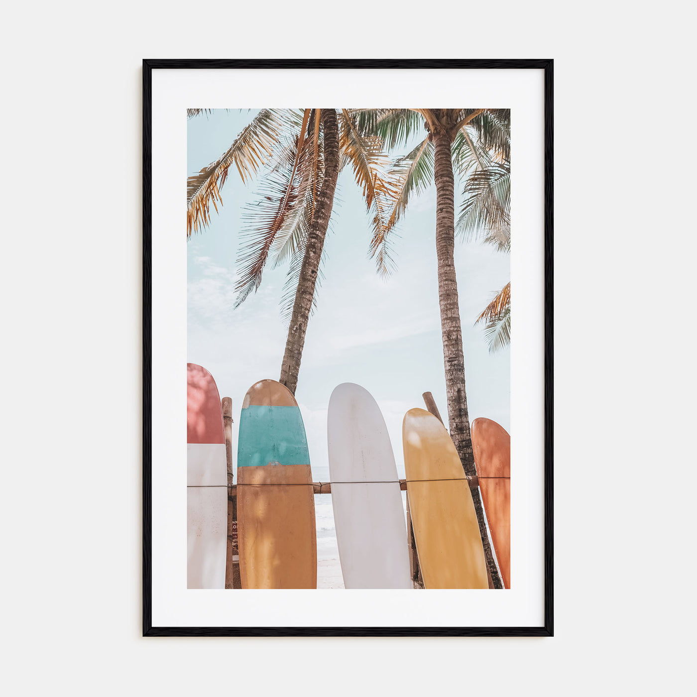 Surfboards Photo Color No 6 Poster