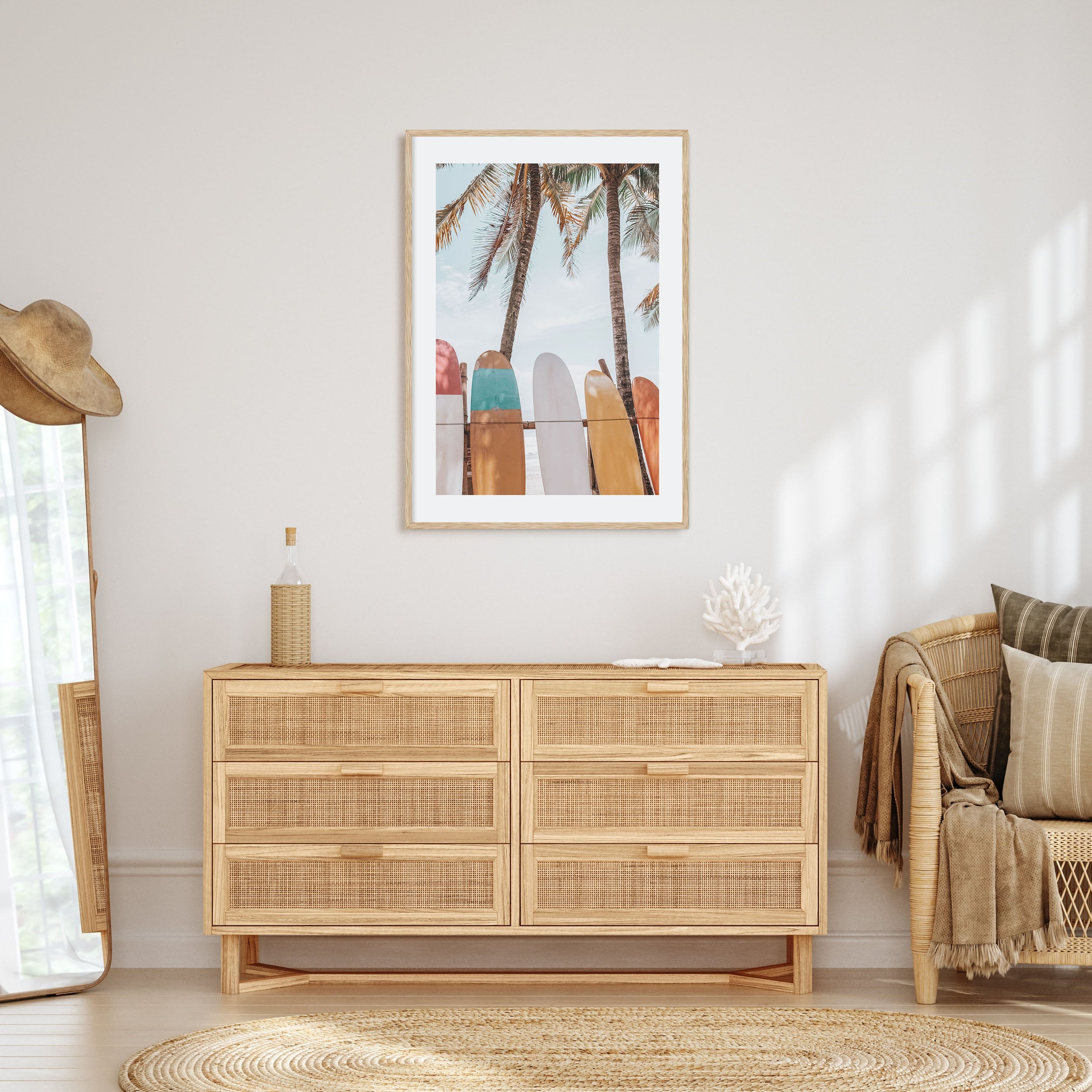 Surfboards Photo Color No 6 Poster