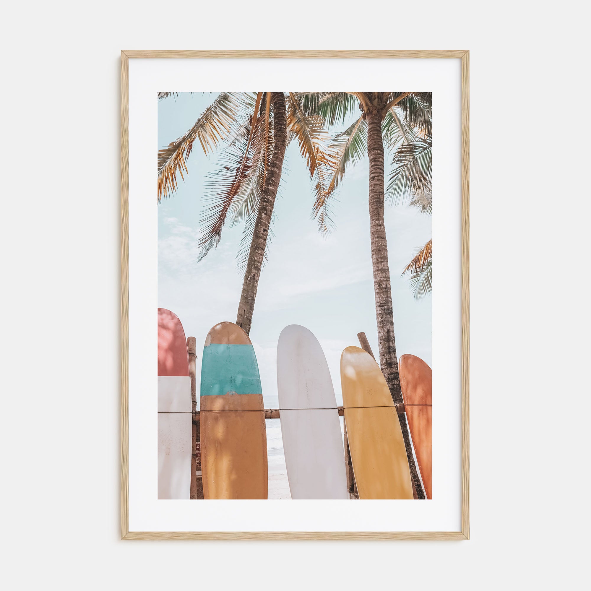 Surfboards Photo Color No 6 Poster