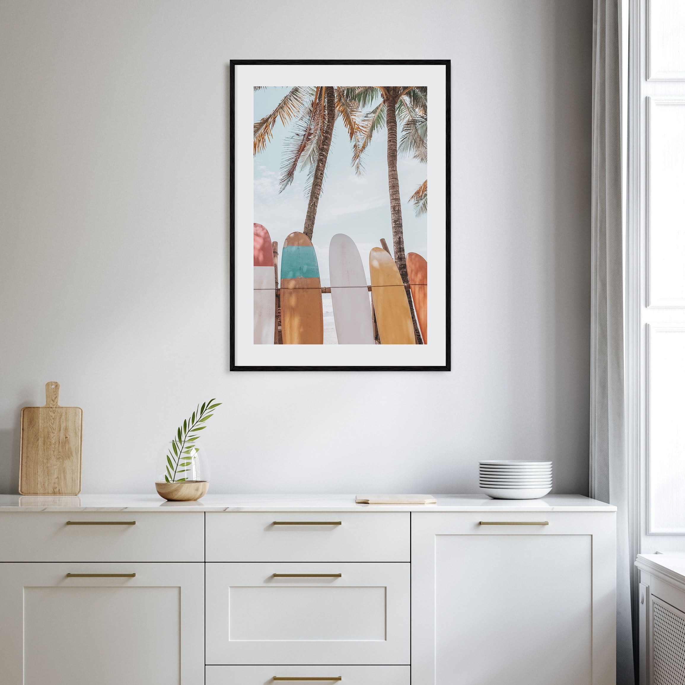 Surfboards Photo Color No 6 Poster