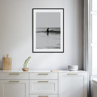 Surfer Photo B&W No 1 Poster