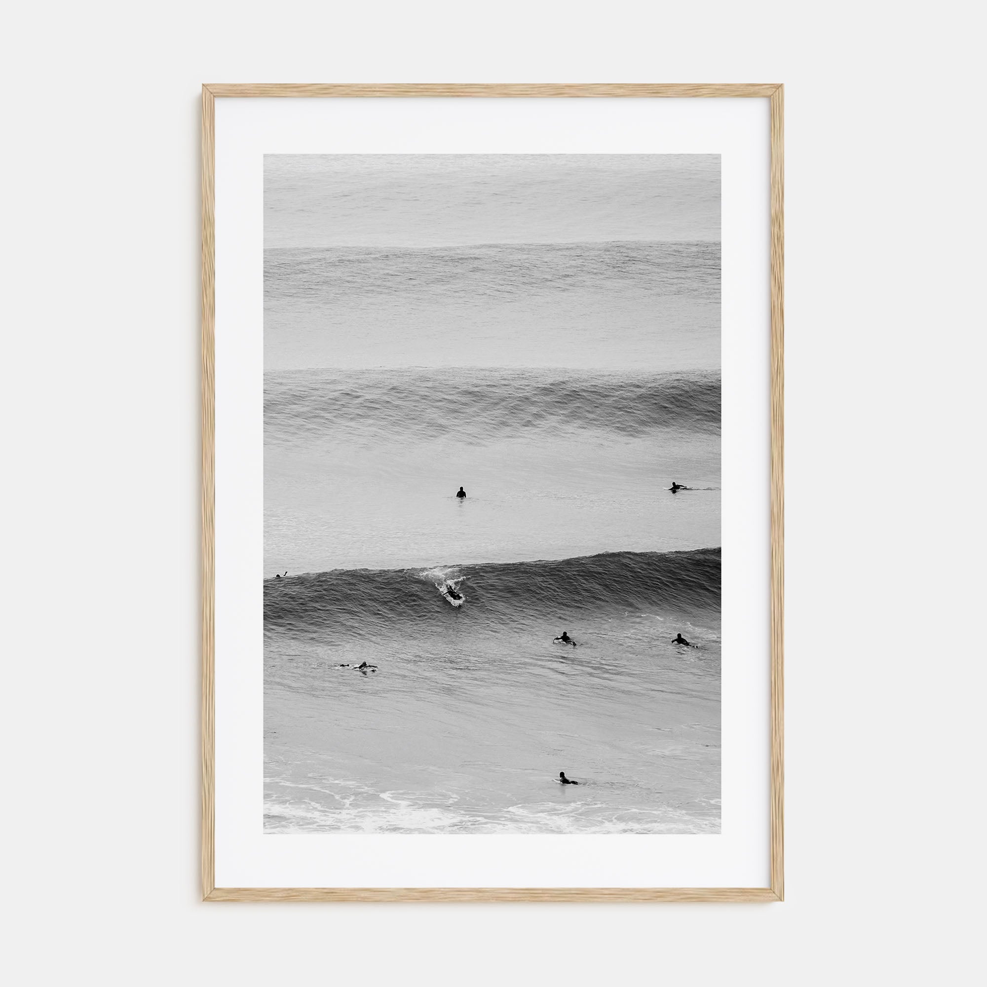 Surfer Photo B&W No 2 Poster