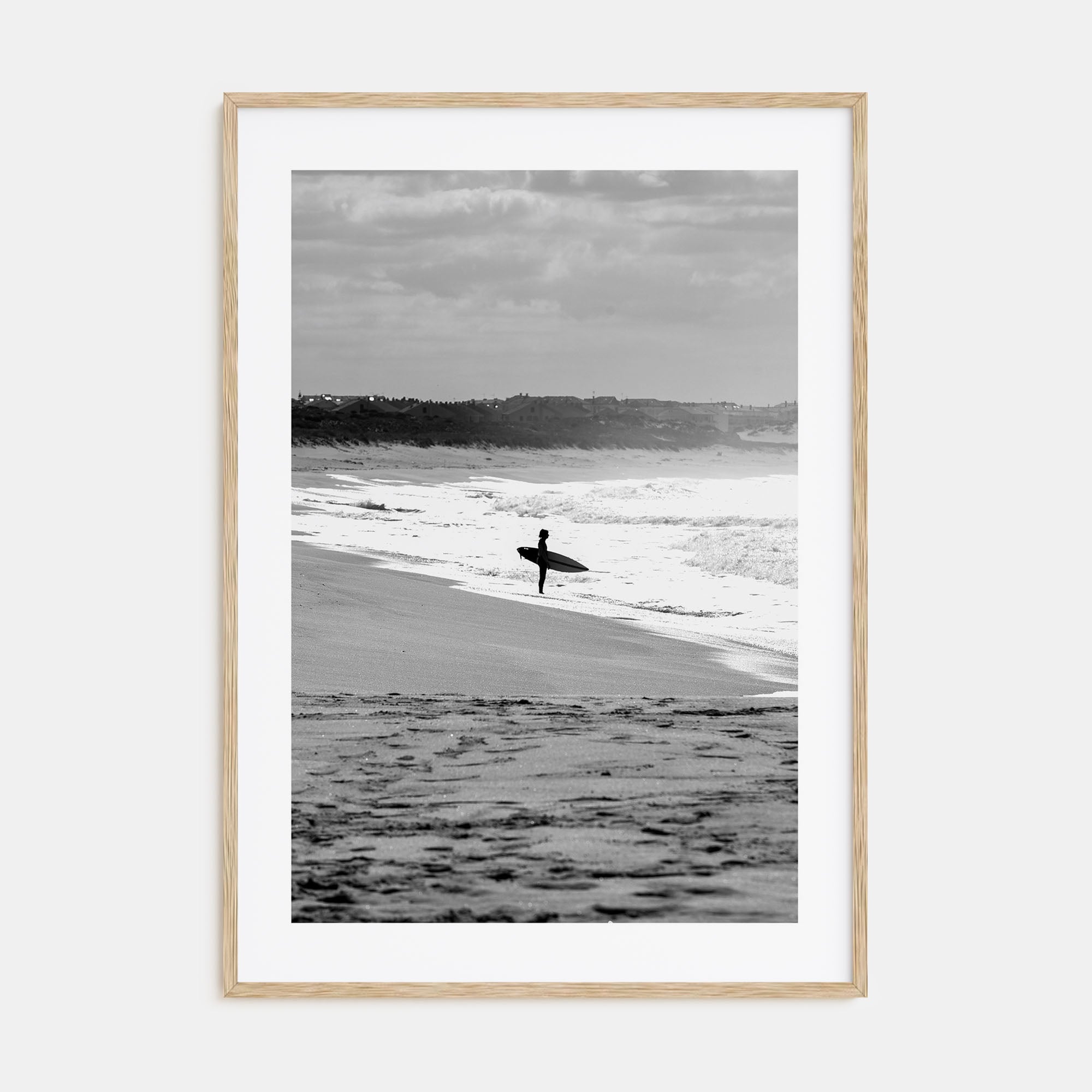 Surfer Photo B&W No 3 Poster