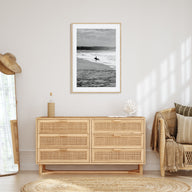 Surfer Photo B&W No 3 Poster