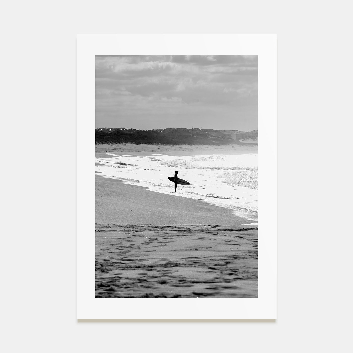 Surfer Photo B&W No 3 Poster