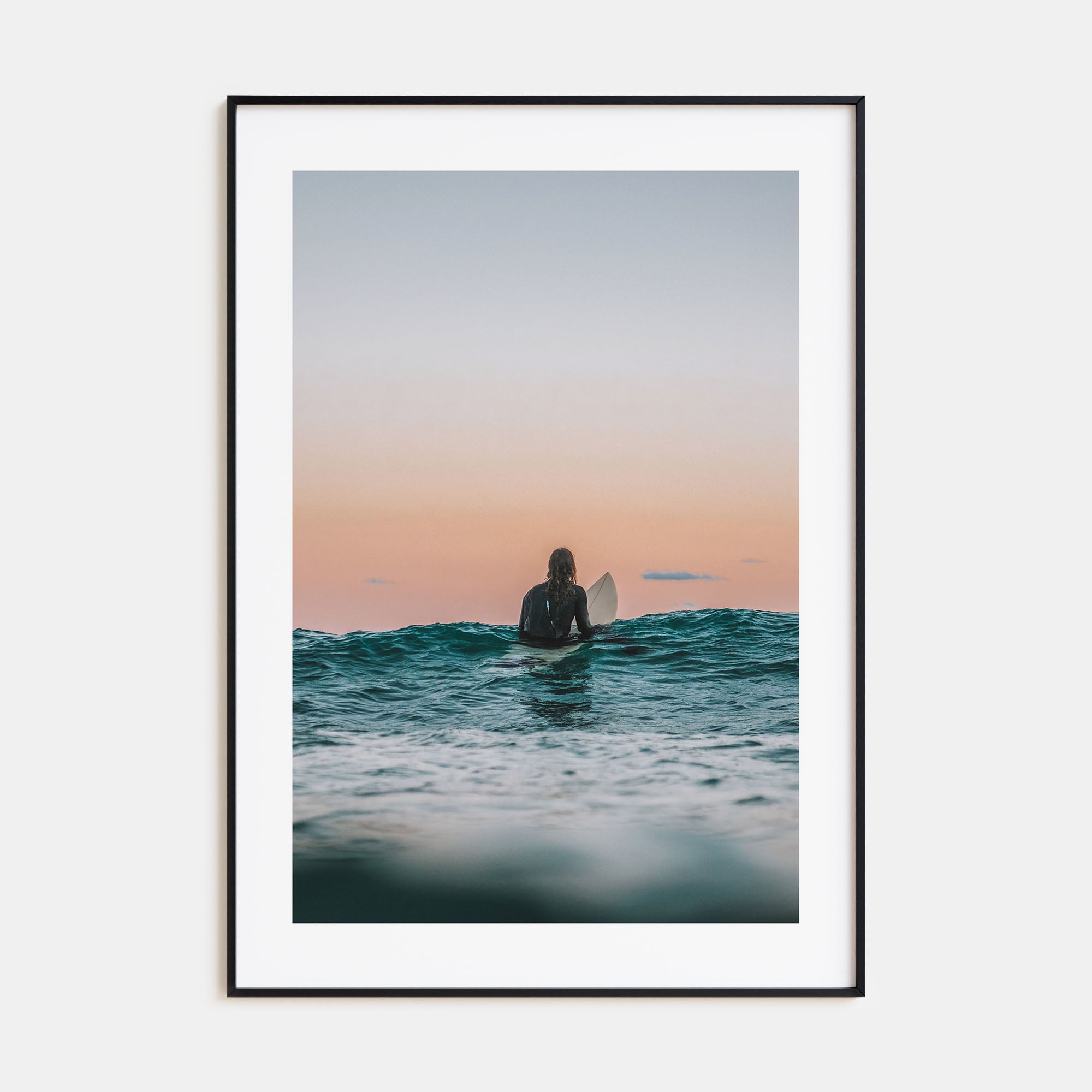 Surfer Photo Color No 3 Poster