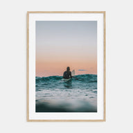 Surfer Photo Color No 3 Poster