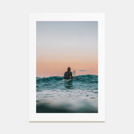 Surfer Photo Color No 3 Poster