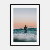 Surfer Photo Color No 3 Poster