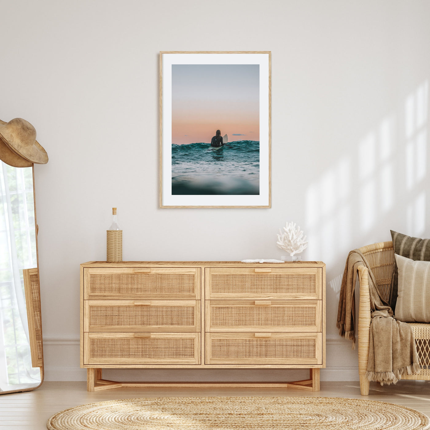 Surfer Photo Color No 3 Poster