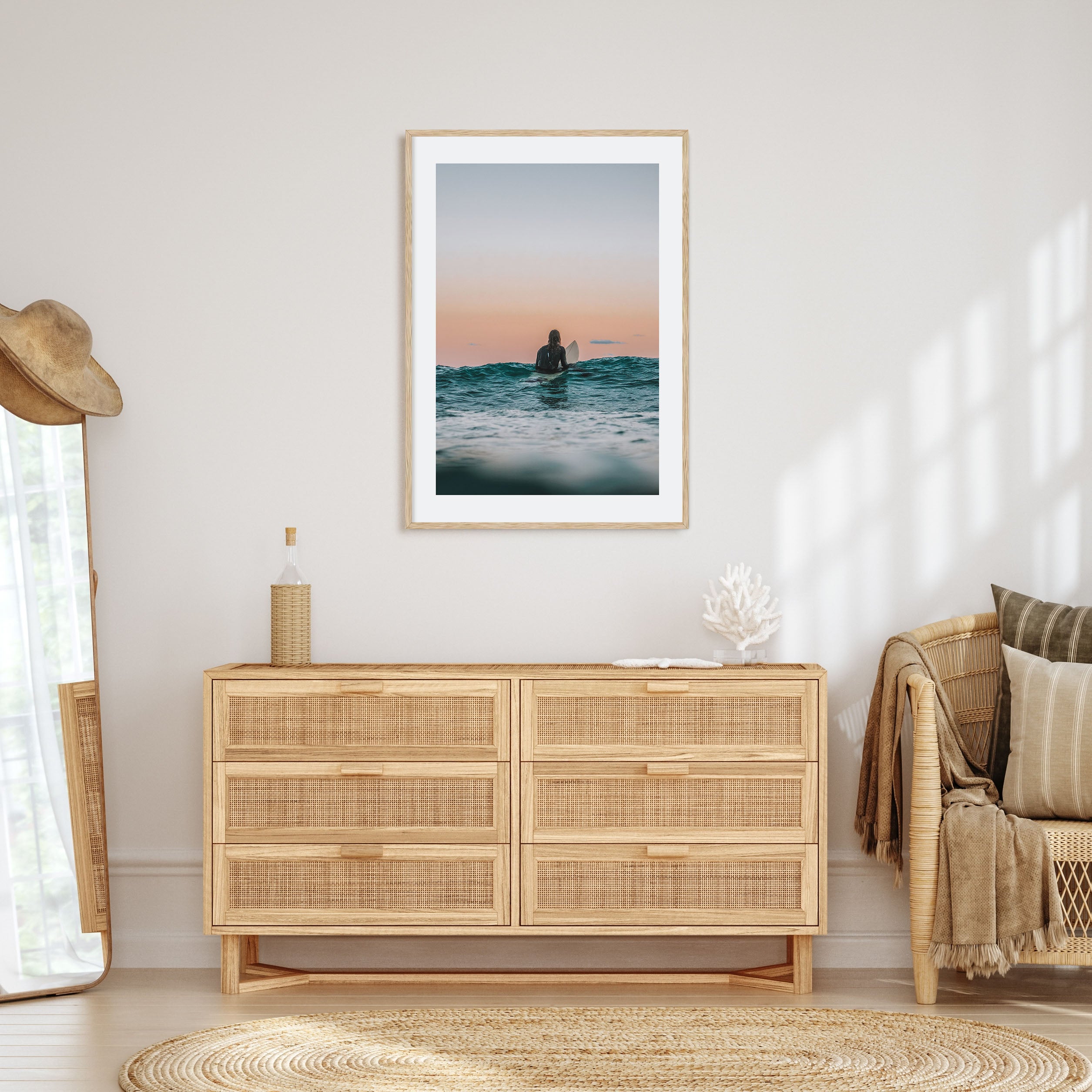 Surfer Photo Color No 3 Poster