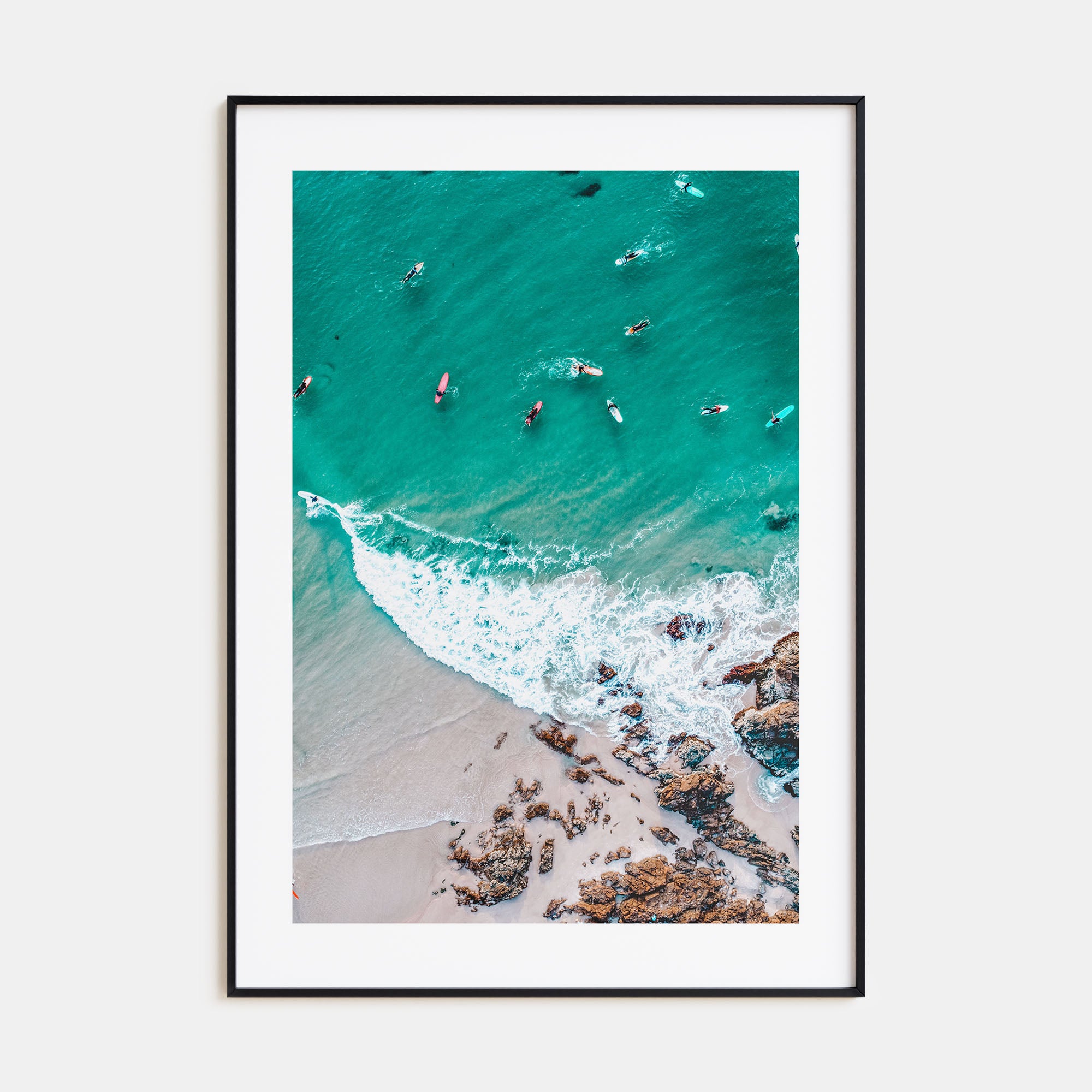 Surfing Photo Color No 2 Poster